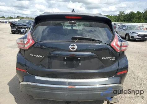 2017 Nissan Murano S из США, поврежденный, VIN 5N1AZ2MH0HN138556
